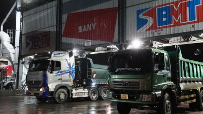 Trạm trộn bê tông nhựa nóng 160 tấn/h – Hiệu suất cao, chất lượng ổn định