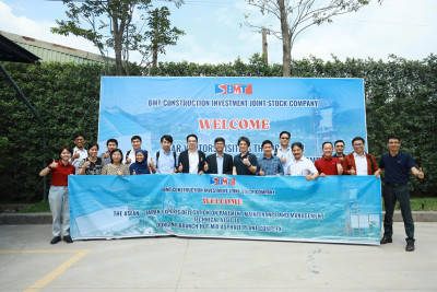 ĐOÀN CHUYÊN GIA ASEAN – NHẬT BẢN THAM QUAN, TRAO ĐỔI KỸ THUẬT TẠI NHÀ MÁY SẢN XUẤT BTNN CỦA BMT